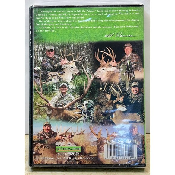 Primos The Truth 4 BowHunting DVD 3 Hours 18 Hunts Mossy Oak 100% Fair Chase NEW - Picture 2 of 6